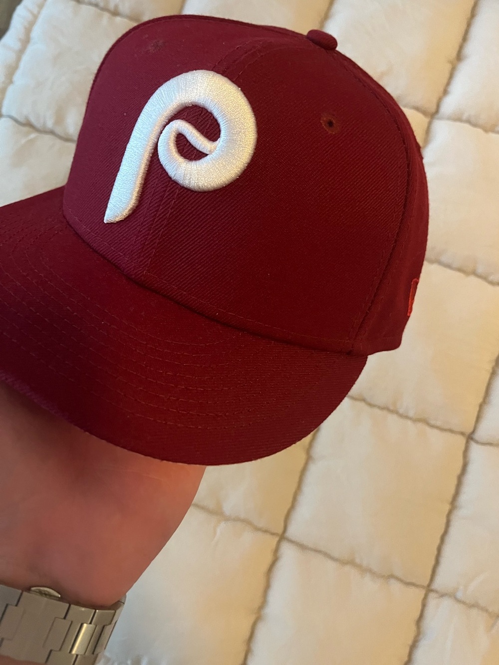 Philadelphia Phillies Cap SIZE 7 1/8 - Picture 2 of 3